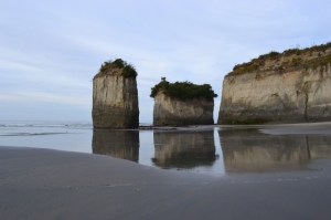 The cliffs at Cape Foulwind